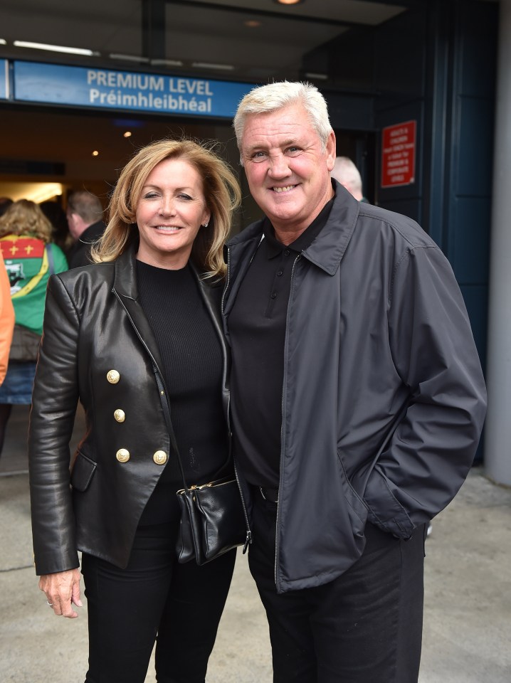 Steve and his wife Janet. The family have been devastated by the little boy's death