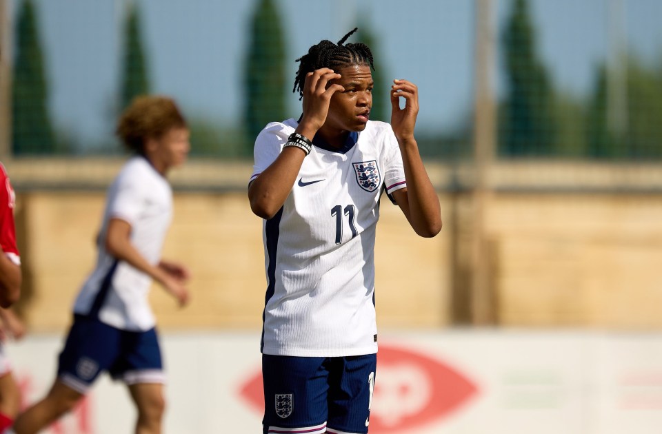 Rio Ngumoha has represented England at Under-15 and Under-17 levels