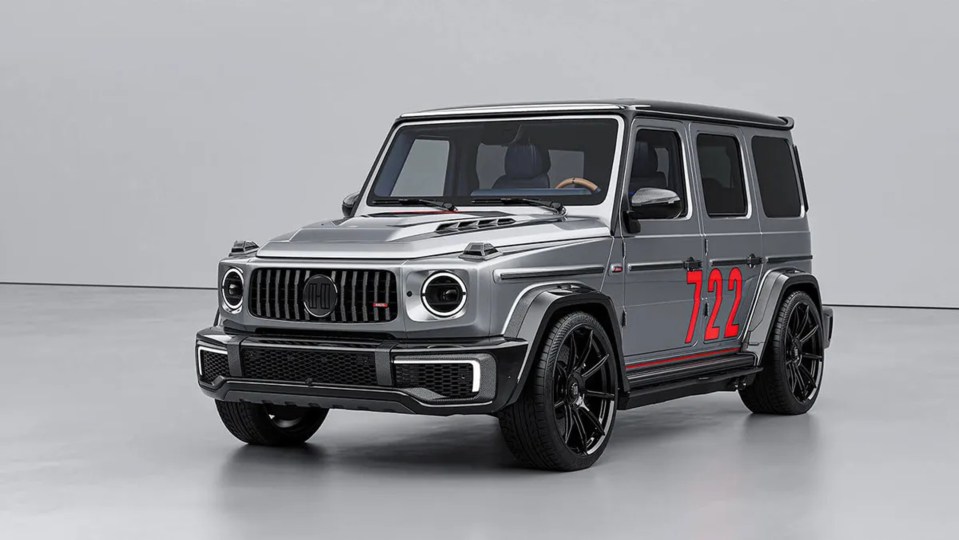 A bespoke G-Wagon built in tribute to a British racing legend is set to be auctioned