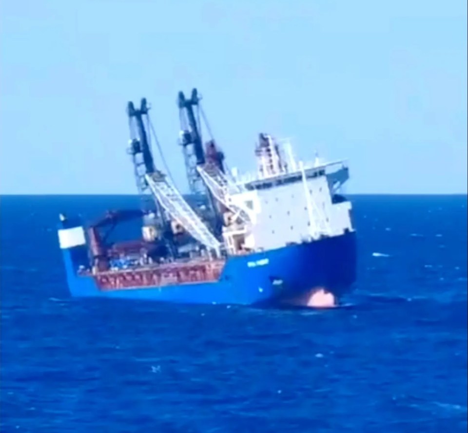 The Russian vessel Ursa Major with a mystery cargo on board sank in international waters between Spain and Algeria following an on-board “explosion”, with 14 crew members rescued and two missing.