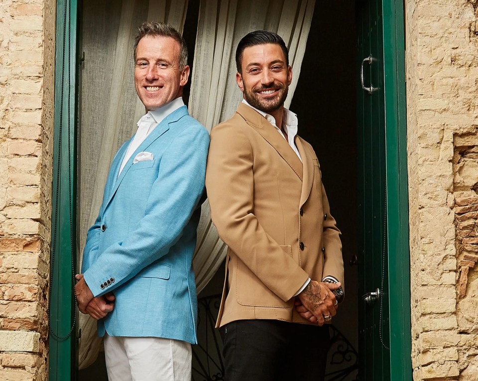 Gio Pernice, pictured with Anton Du Beke, has spoken for the first time about his future at the BBC