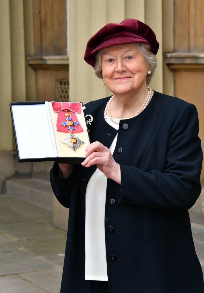 The star received numerous awards over the years before being made a Dame in 2017