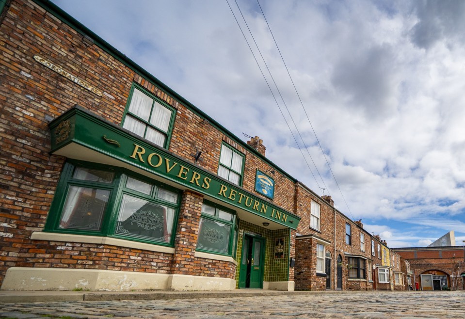 The Rovers Return Inn on Coronation Street.