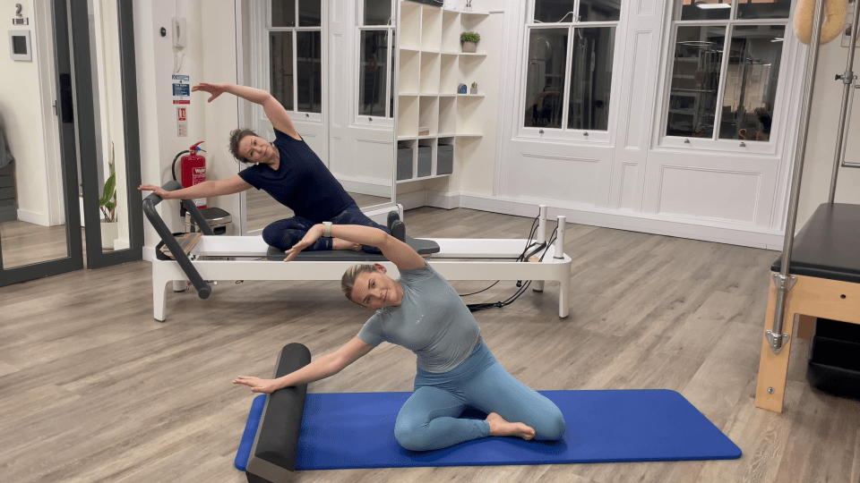 You'll feel a similar burn to using a reformer bed