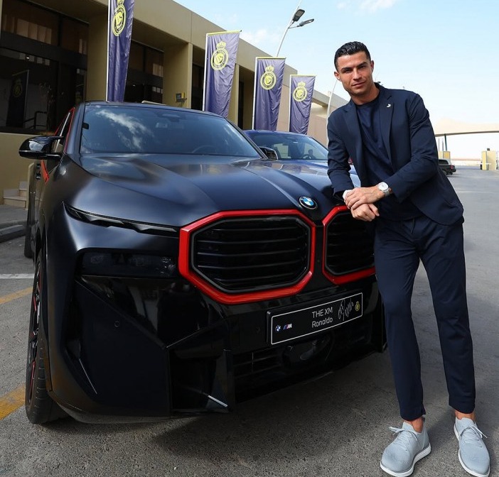 Ronaldo was also gifted a BMW XM worth £164k by Al Nassr's latest sponsor