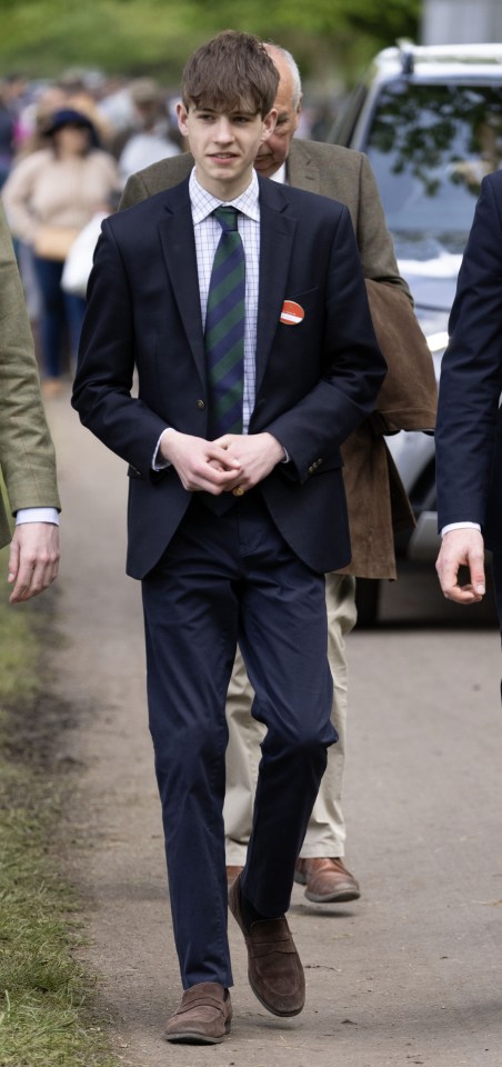 James, Earl of Wessex, at the Royal Windsor Horse Show.