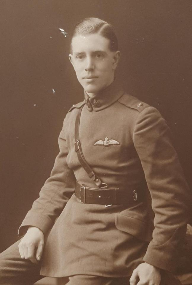 Captain Percy 'Pip' Clayson terrorised ­German enemy aircraft in the summer of 1918