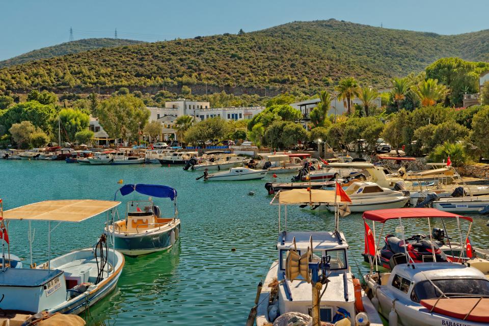 Visit Torba village harbour just north of Bodrum