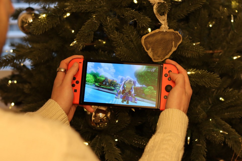 nontendo-oled-switch-xmas-gift