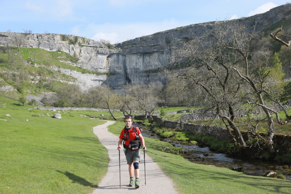 Professional hiker John Millen has walked over 10,000 miles through National Parks and walking routes in the UK