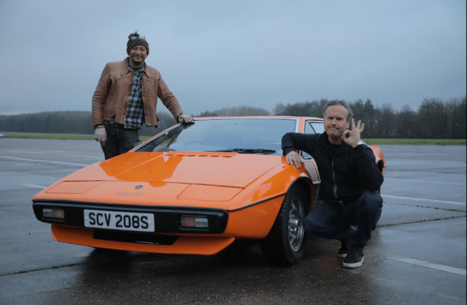 Tim had a rare Lotus Esprit until his wife sold it for 50p