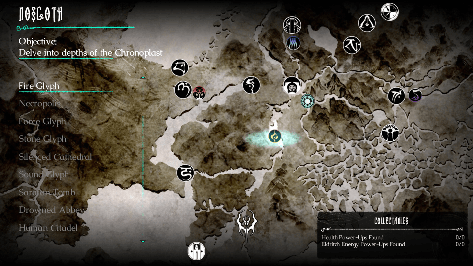 A map has been added but it doesn't show how the areas connect