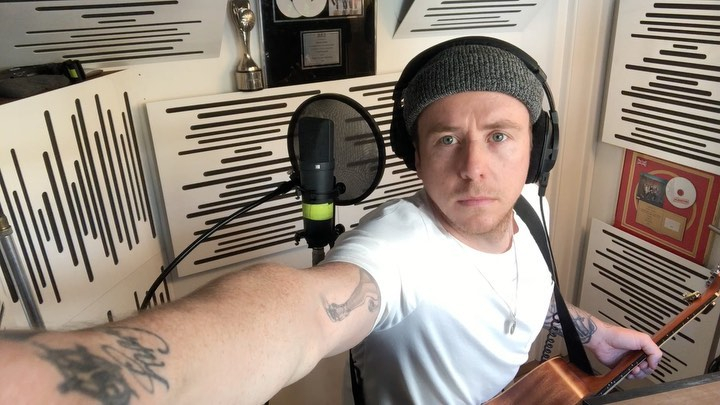 Danny's former home boasted its own recording studio