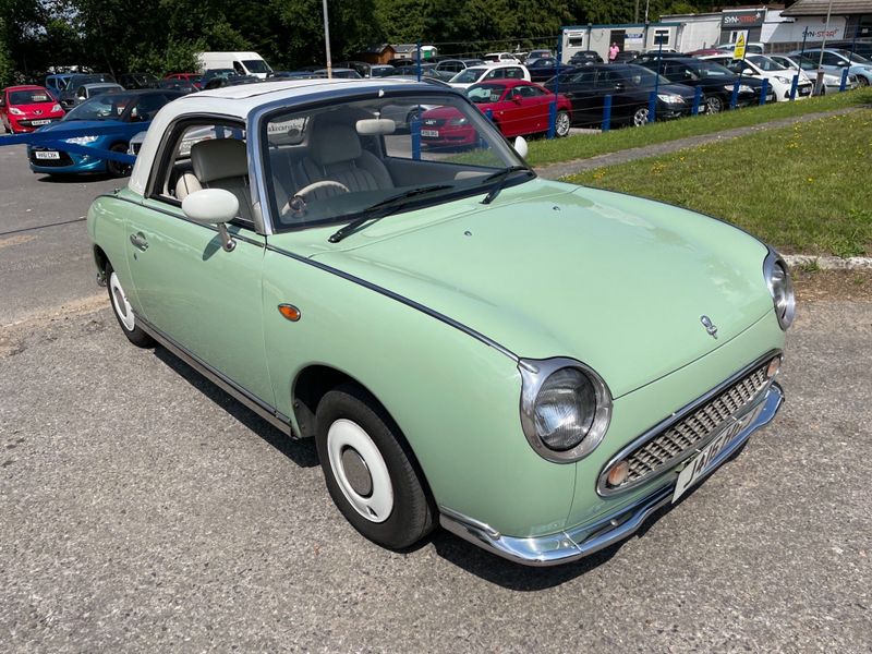 The cult favourite Nissan Figaro certainly turns heads