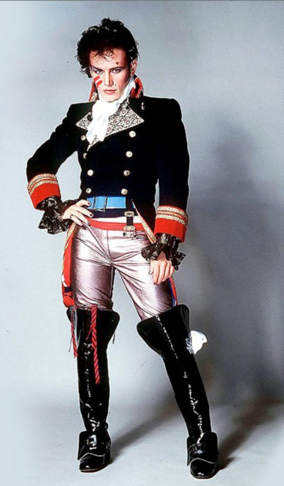 Adam Ant is an 80s music legend