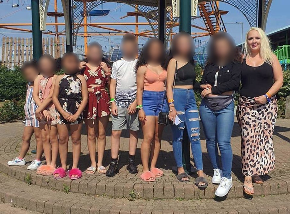 The mum of eight has spent thousands on her children this Christmas and despite being out of work she refuses to let her kids go without