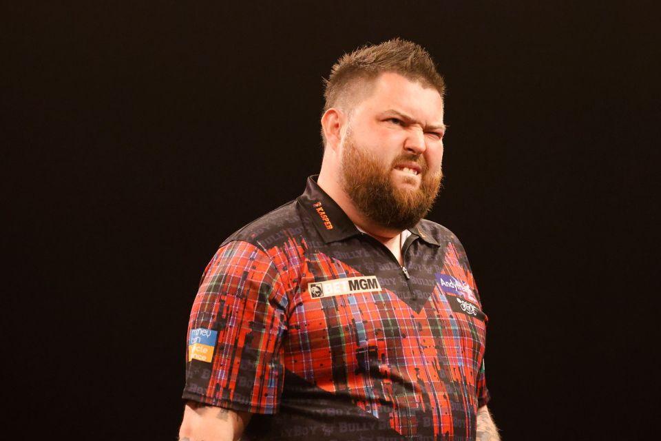 Michael Smith is set to be in action at Alexandra Palace