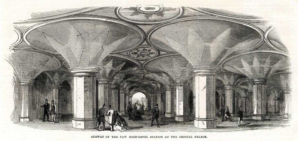 The station opened in the 18565