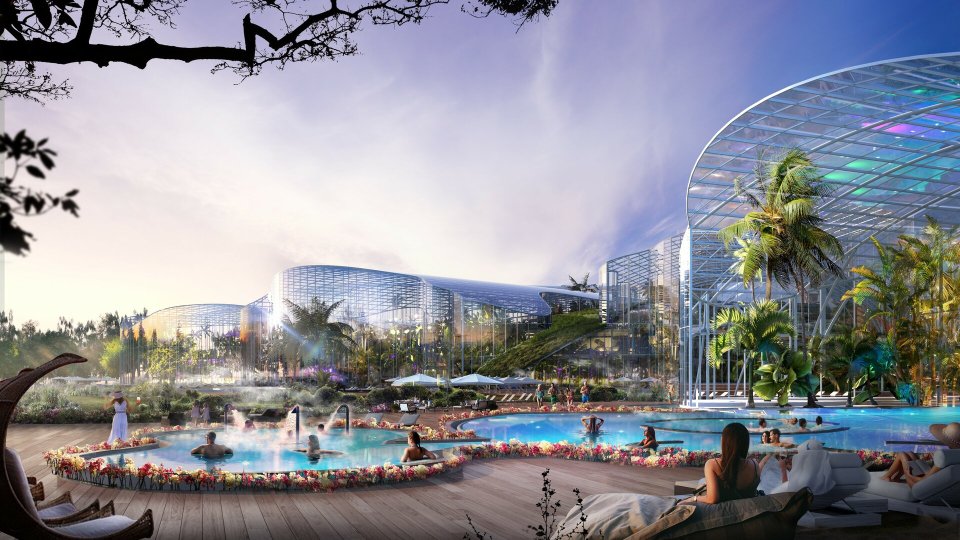 Parts of the water attraction are slated to open in 2027