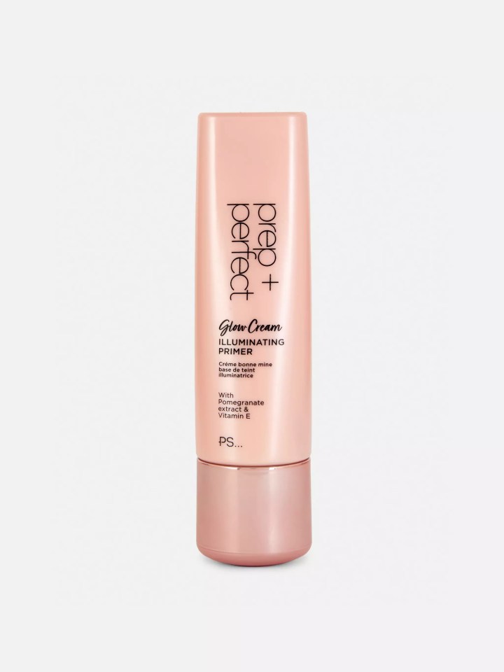 The Prep and Perfect illuminating primer is just £4.50 from Primark