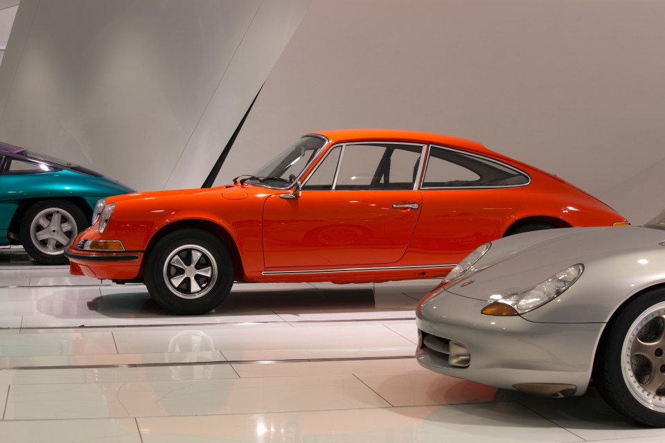 The oddly elongated 911 S Type 915 was built to seat four adults