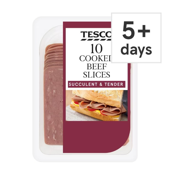 The Cooked Beef Slices have a use-by date of January 24 instead of December 24