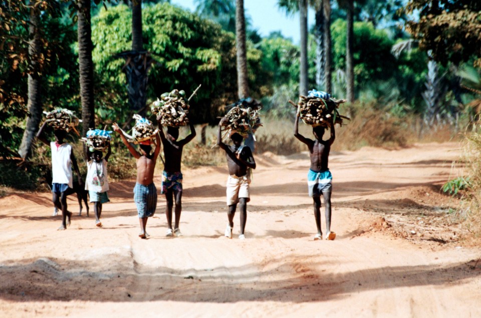 November marks the start of the dry season in Gambia