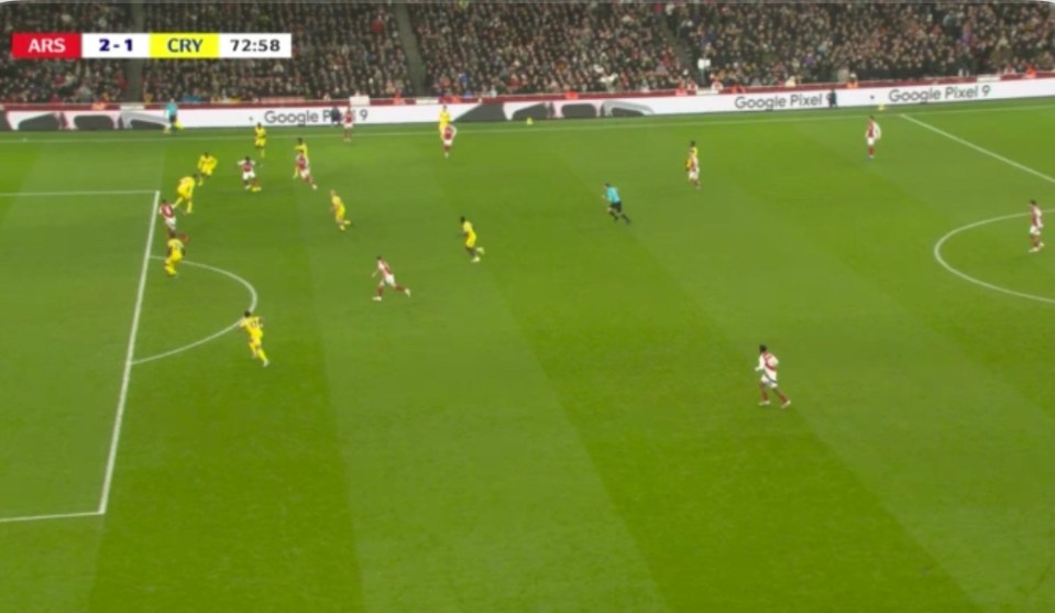 Fans were convinced Gabriel Jesus was offside