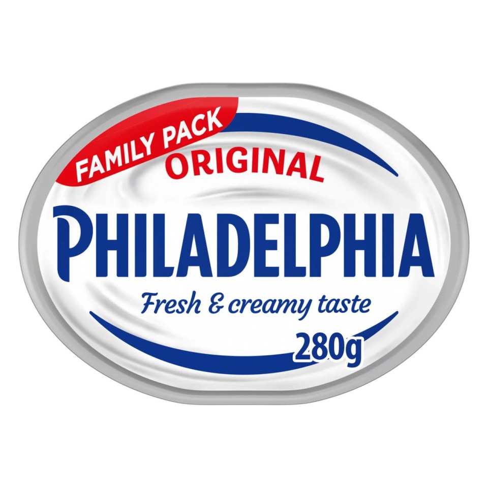 Philadelphia Original cream cheese, family pack, 280g.