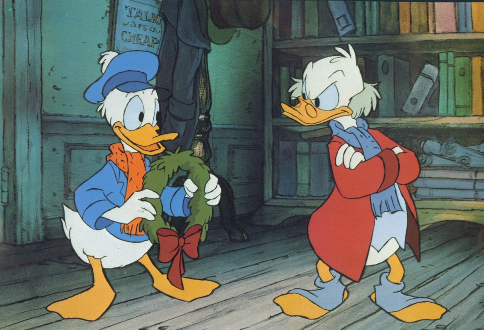 The Swedish public tune in every Christmas Day to watch a Donald Duck festive special (stock image)