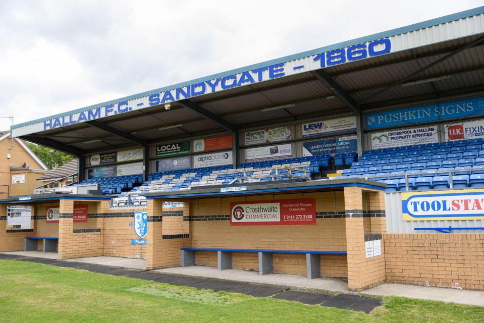 The ground has been home to Hallam FC since 1860