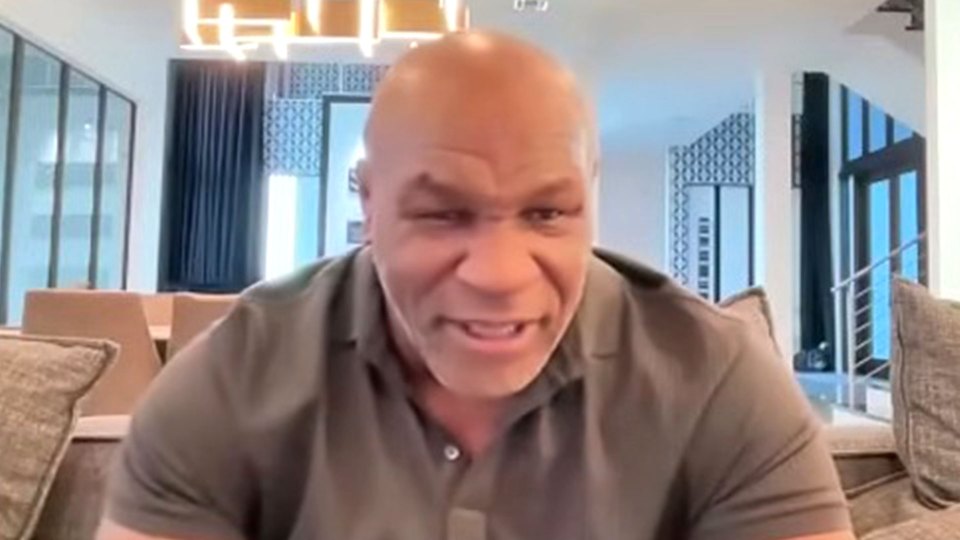 Mike Tyson in a video interview.