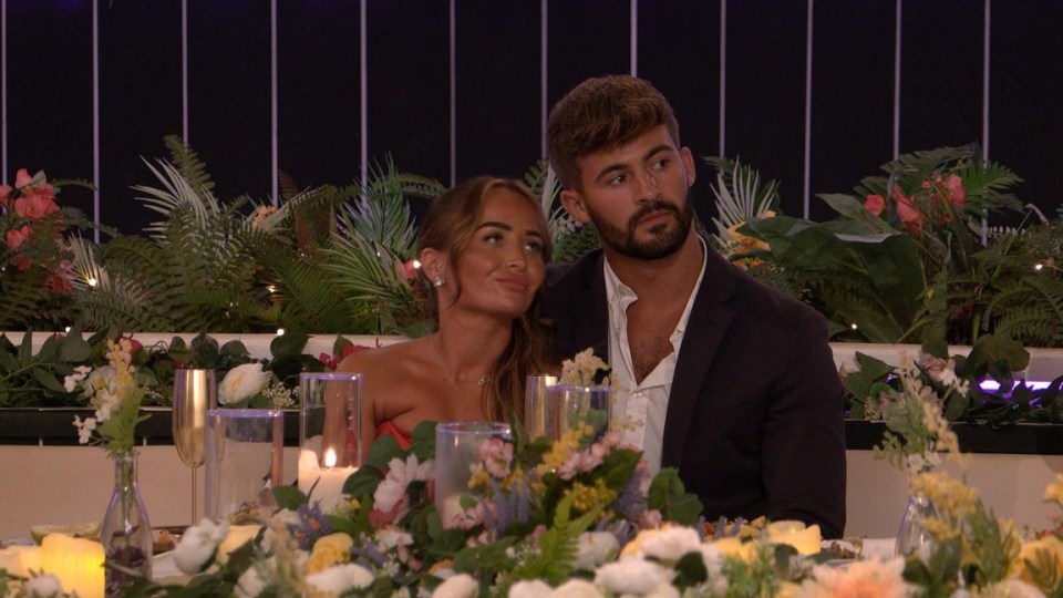 He and Nicole met on the most recent series of Love Island