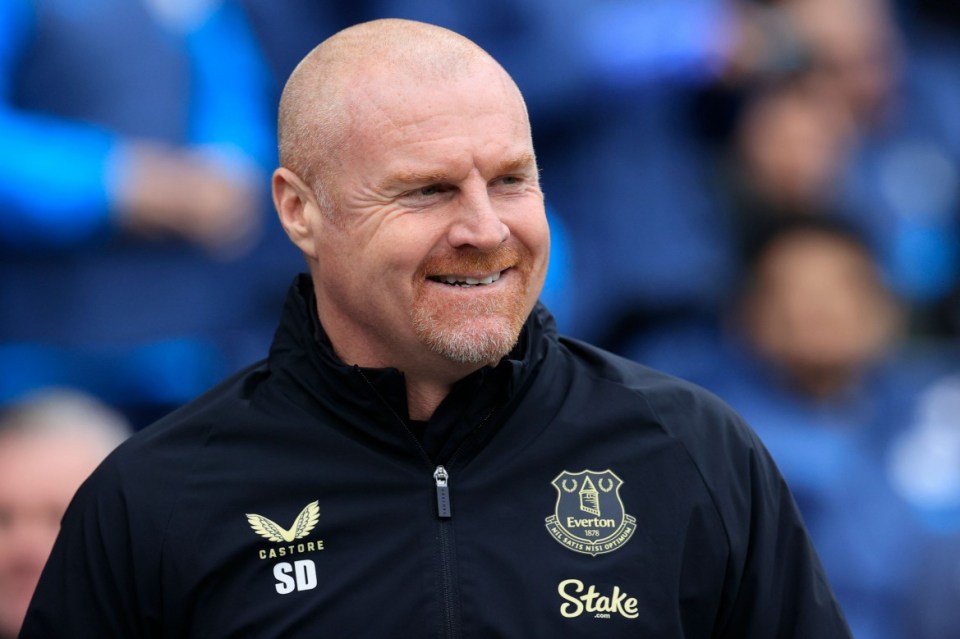 Sean Dyche sits just below Mikel Arteta in the rankings