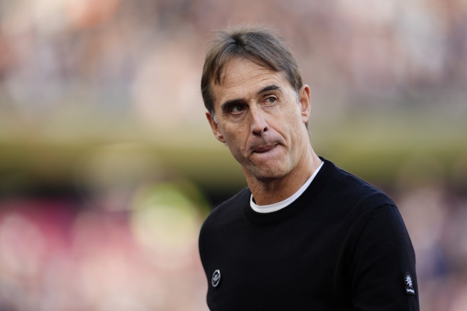 Julen Lopetegui must get a result against Wolves