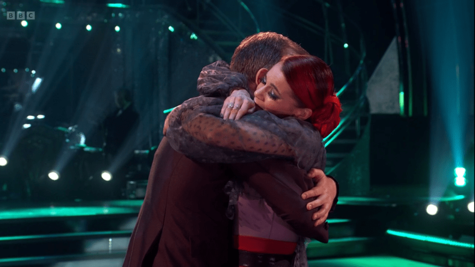 Chris and Dianne performed a Viennese Waltz to his favourite song