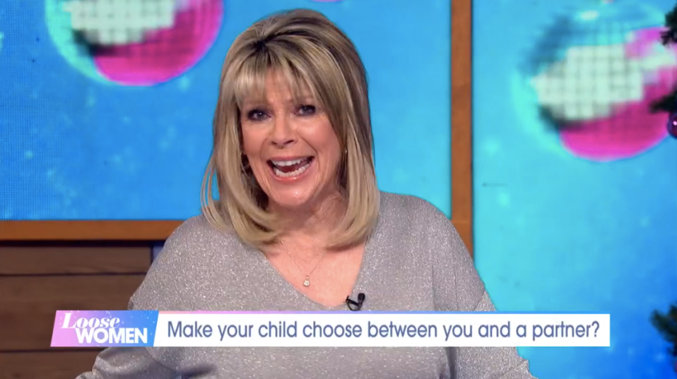 Ruth Langsford slipped in a savage dig at Eamonn Holmes live on Loose Women