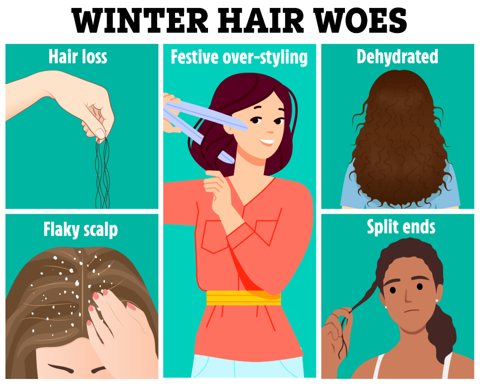 Winter can your hair dryer and you may be tempted to style it more