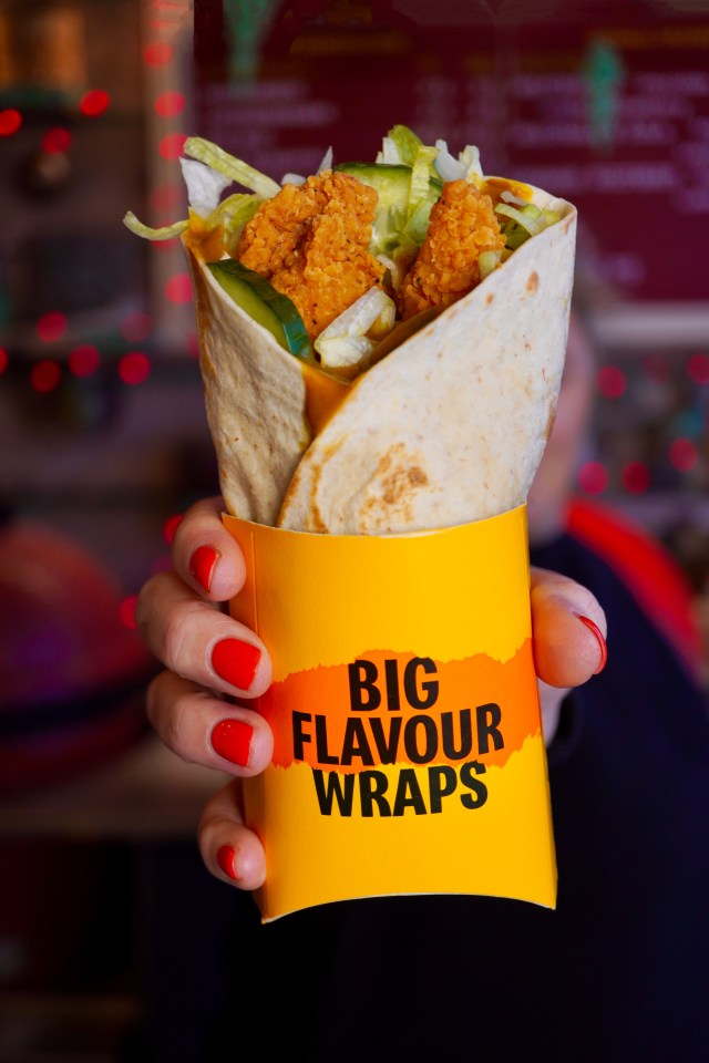 McDonald's customers can't wait to try the new Katsu curry wraps