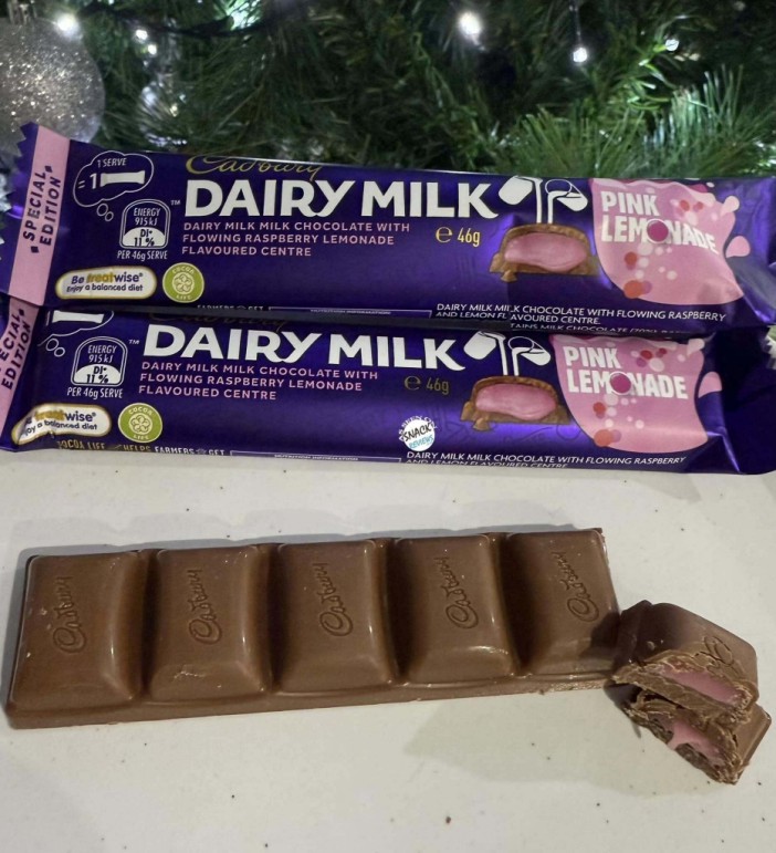 Dairy Milk Pink Lemonade