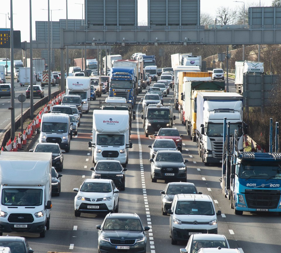 National Highways will be removing 95 per cent of roadworks to help ease traffic flow