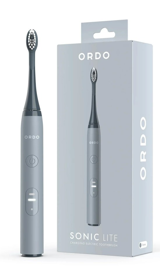 This sleek toothbrush is great value for money