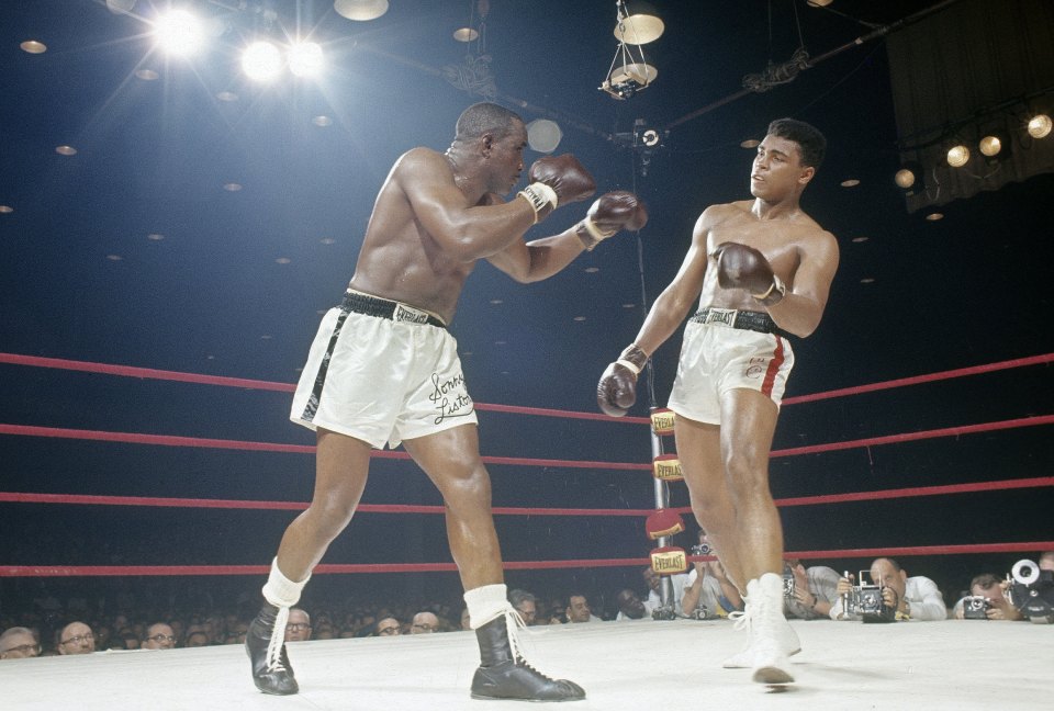 Muhammad Ali famously took on Sonny Liston