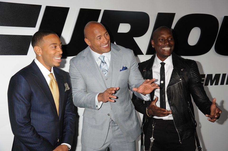 Actors Chris ‘Ludacris’ Bridges, Dwayne Johnson and Tyrese Gibson are all apart of the Fast and Furious franchise