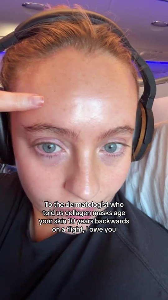 Elle has a skin routine for when she travels and it's a game changer for preventing fine lines