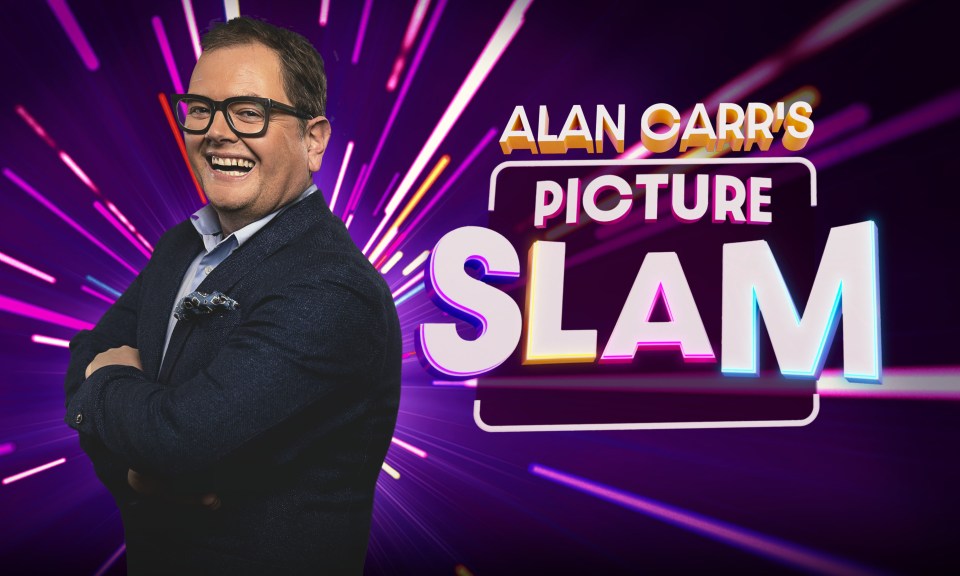 Alan Carr's Picture Slam promotional image.