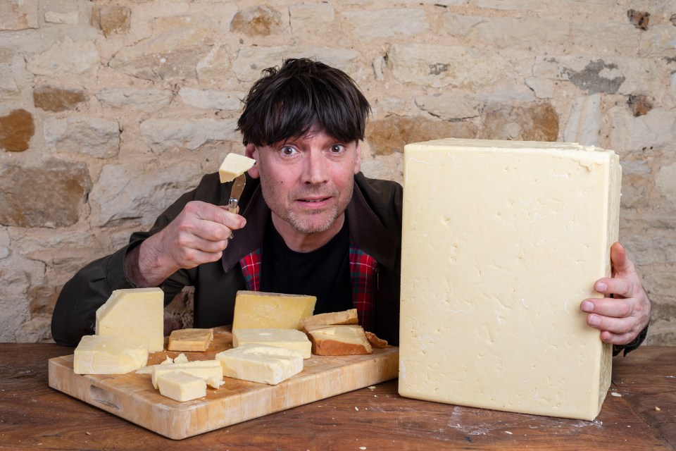 Alex got into making cheese as a hobby during his post-Blur years