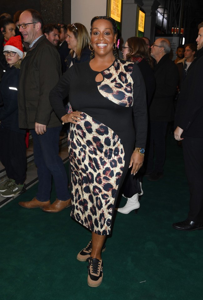 Alison Hammond looked slimmer than ever at a glam event