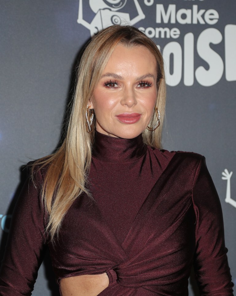 Amanda Holden at the Global's Make Some Noise Charity Gala.