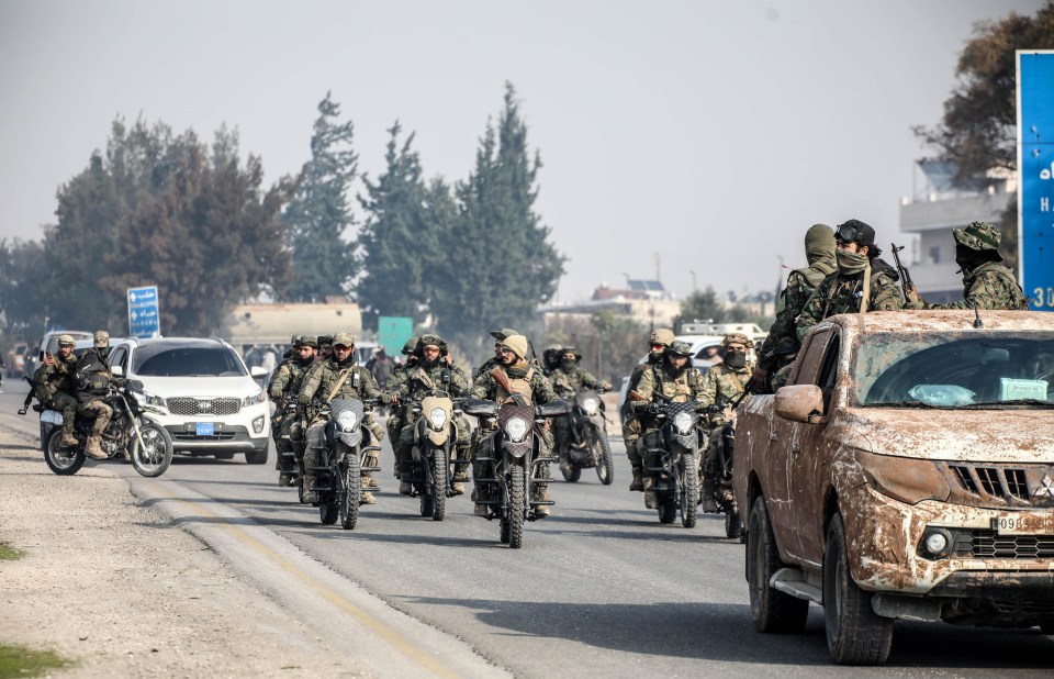 Motorised rebel troops seized Syria's third largest city Homs